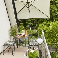 Granitständer Balkon 25 kg eckig