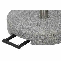 Granitständer Trolley 40kg rund mit Trollisystem
