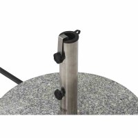 Granitständer Trolley 40kg rund mit Trollisystem