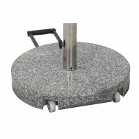 Granitständer Trolley 40kg rund mit Trollisystem
