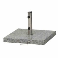 Granitständer 45kg grau mit Griff und Rollen