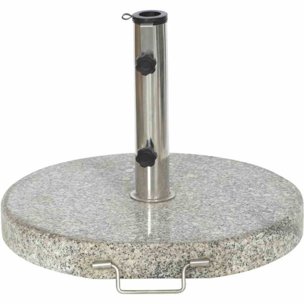 Granitständer 30 kg rund mit Griff und Rollen
