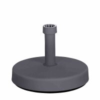 Schirmständer Fill Foot 25kg, anthrazit Kunststoffrohr 21-54 mm