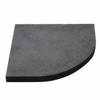 Celona Platte 22,5 kg Granit schwarz