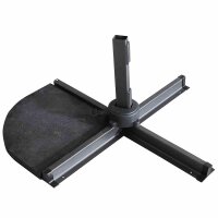 Celona Platte 22,5 kg Granit schwarz
