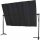 Enna Schirmmarkise / Sonnensegel 350cm x 250cm Gestell Alu/Stahl anthrazit, Bezug aus Polyester (spinndüsengefärbt), anthrazit
