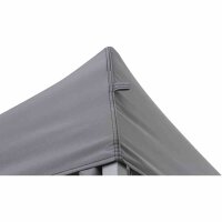 Allrounder Pavillon 300cm x 450cm, grau Gestell aus Stahl, grau, Bezug aus Polyester, 160g/m² in grau