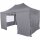Allrounder Pavillon 300cm x 450cm, grau Gestell aus Stahl, grau, Bezug aus Polyester, 160g/m² in grau