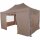 Allrounder Pavillon 300cm x 450cm, taupe Gestell aus Stahl, grau, Bezug aus Polyester, 160g/m² in taupe