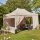 Allrounder Pavillon 300cm x 450cm, taupe Gestell aus Stahl, grau, Bezug aus Polyester, 160g/m² in taupe