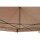 Allrounder Pavillon 300cm x 450cm, taupe Gestell aus Stahl, grau, Bezug aus Polyester, 160g/m² in taupe