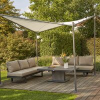 Berlino Pavillon 300cm x 300cm Gestell aus Stahl,...