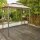 BBQ Pavillon 244cm x 127cm Gestell aus Stahl, anthrazit, Bezug aus Polyester, 180g/m² in taupe