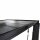Florenz Pavillon 300cm x 300cm Gestell aus Aluminium, anthrazit, Dachlamellen aus Polycarbonat 6mm in transparent