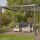 Florenz Pavillon 300cm x 300cm Gestell aus Aluminium, anthrazit, Dachlamellen aus Polycarbonat 6mm in transparent