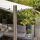 Levino Pavillon 300cm x 400cm Gestell aus Stahl, anthrazit, Bezug aus Polyester, 250g/m² in hellgrau