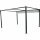 Sky Pavillon 300cm x 400cm, hellgrau Gestell aus Stahl/Aluminium, anthrazit, Bezug aus Polyester, 200g/m² in hellgrau