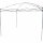 Starter Pavillon 300cm x 300cm, grau Gestell aus Stahl, grau, Bezug aus Polyester, 160g/m² in grau