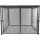 Moskitonetze zu Pavillon Florenz 3m x 3m, grau, 4er Set Bezug aus Polyester, 32 g/m² in grau
