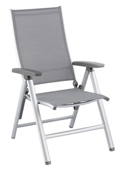 CIRRUS Multipositionssessel silber / anthrazit-grau