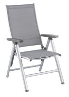 CIRRUS Multipositionssessel silber / anthrazit-grau