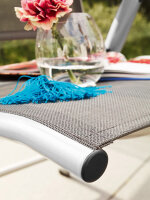 CIRRUS Multipositionssessel silber / anthrazit-grau