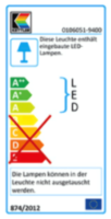 EASY ALLROUND LED Ø300cm, PU-Beschichtung anthrazit/ hellgrau meliert