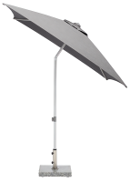 EASY PUSH Stockschirm, 200cm x 200cm, UPF 50+, mit...