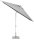 EASY PUSH Stockschirm, Ø300cm, UPF 50+, mit PU-Beschichtung silber/ charcoal