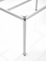 EDGE Tischgestell 160cm x 95cm x 72cm silber