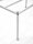 EDGE Tischgestell 160cm x 95cm x 72cm silber