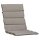 SMELL Mittellehner Auflage 109cm x 50cm x 3cm, Dessin 8002 sand meliert