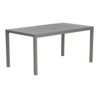 Tisch Campus 2 160cm x 90cm Gestell Aluminium anthrazit