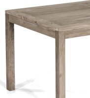 Gartentisch Wellington 160cm x 90 cm Old Teak grey-washed