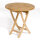 Klapptisch "York" 70cm rund Teakholz
