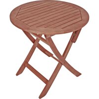 Tisch STOCKHOLM, Ø70cm Eukalyptus Grandis 100%,...