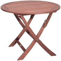 Tisch STOCKHOLM, rund, klappbar, Ø90cm Eukalyptus...