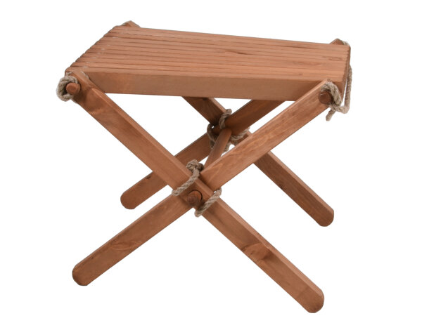Beistelltisch / Hocker FALUN, Kiefer geölt