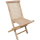 Klappstuhl JAVA Teak C-grade unbehandelt