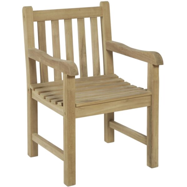 Armsessel SOLO, Teak B-grade, unbehandelt