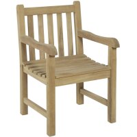 Armsessel SOLO, Teak B-grade, unbehandelt