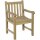 Armsessel SOLO, Teak B-grade, unbehandelt