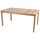 Gartentisch SOLO, rechteckig, Teak B-grade unbehandelt
