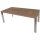 Tisch FLORENCE, rechteckig 192cm x 100cm, Non-Wood, champagner,Aluminium