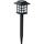 Solar-Leuchte, Kunststoff, schwarz, LED