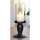 Kerzenhalter, Windlicht, Metall mit Glas