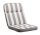 KETTtex Auflage NL 100x50x7cm, hellgrau gestreift